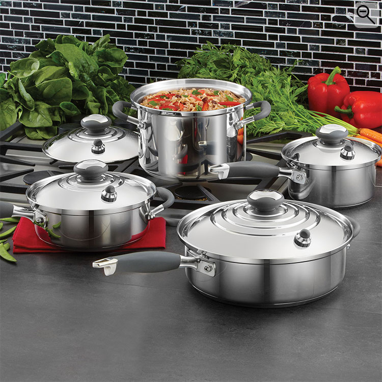 6 pcs Royal Prestige nurturing your family skilled pan